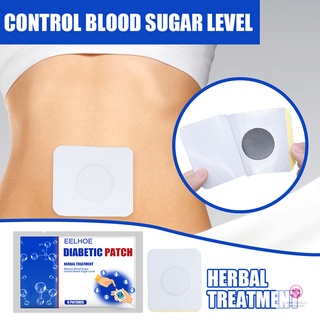 6 almohadillas de pasta antidiabética estabiliza el equilibrio de nivel de azúcar en sangre cuidado personal ombligo control de azúcar pegatina (1)