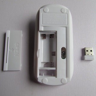 Ratón óptico USB inalámbrico para computadora 2.4G receptor Super Mouse para Laptop (3)