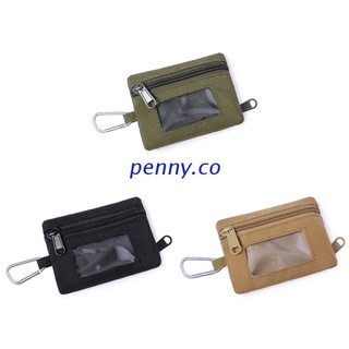 NNY Mini Pouch Card Bag Pack Holder Portable Key Coin Purse Zipper Wallet Military Outdoor Hunting Running Waist Bag