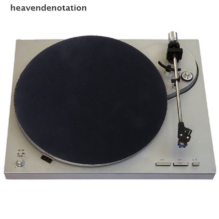 [heavendenotation] alfombrilla de bandeja giratoria de fieltro lp slip mat audiophile de 3 mm de grosor para lp vinilo record