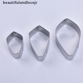 [beautifulandlovejr] 3 moldes de forma de pétalo gardenia molde para mousse anillo de acero inoxidable cortador de tartas hornear (1)
