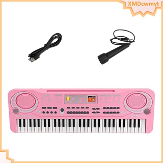 61 teclas teclado electrónico piano musical mini eléctrico piano juguetes regalo