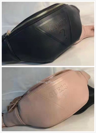 [Ready Stock] Guess Leather Waist Bag New Color Pink