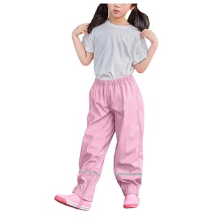 pantalones de lluvia para niños delgados/impermeables/transpirables/impermeables