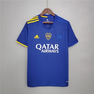 Jersey/Camiseta De fútbol De Boca Juniors/Camiseta De fútbol De la mejor calidad tailandesa De cuatro vías