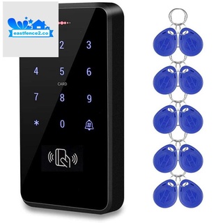 ip68 impermeable tarjeta rfid puerta acceso retroiluminación teclado 3000 usuario 125khz tarjeta tokens manipulación alarma uso al aire libre