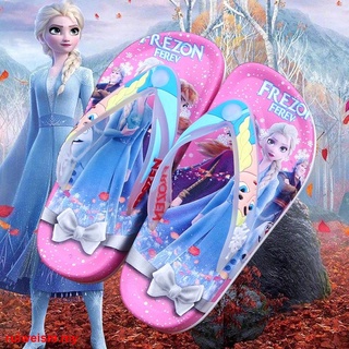 Zapatos De Princesa Aisha Frozen Girls Sandalias Y Zapatillas De Verano Antideslizantes Para Niños De Interior Y Chanclas