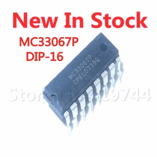5 unids/lote MC33067P MC33067 DIP-16 Chip de línea de controlador de potencia en Stock