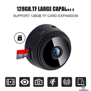 nuevo a9 mini cámara inalámbrica wifi ip monitor de red cámara de seguridad hd 1080p seguridad hogar cámara p2p wifi tomargotf (1)