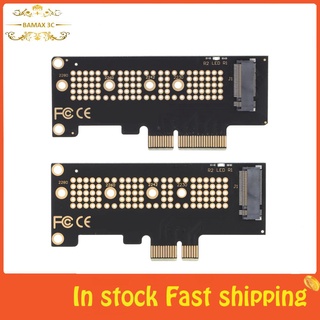 Bamaxis Adaptador De Tarjeta PCIE A NVME NGFF M . 2 SSD Disco Duro Convertidor Para 2230/2242/2260/2280