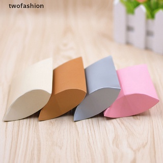 【twofashion】 50pcs craft paper bags pillow box gift cake bread candy wedding party favor bag .