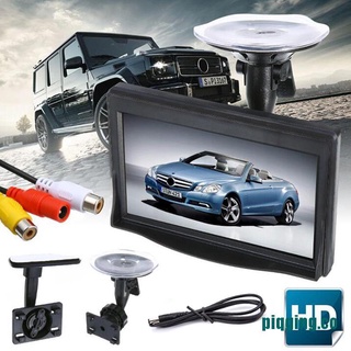 ^mm^ monitor de pantalla hd de 5 pulgadas para cámara de estacionamiento retrovisor de coche