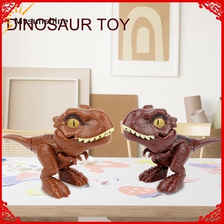 Dedo dinosaurio Anime figuras de acción juguetes divertidos huevos Dino Tricky modelo juguete (4)