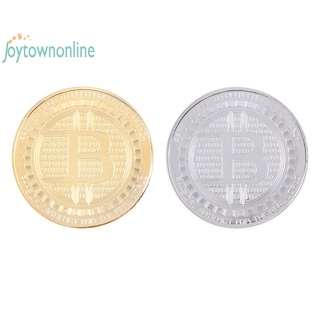 [12072-Nuevo] Aleación Galvanoplastia BTC Moneda Relieve Bitcoin Conmemorativo Colección De Monedas Regalo