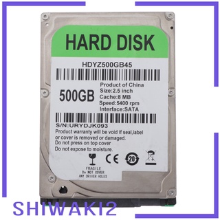 [SHIWAKI2] Disco duro interno para portátil de 500 gb Universla pulgadas SATA 2 8M 5400RPM (8)