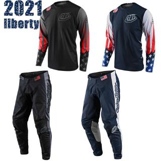 2020 troy lee designs liberty motocross gear set tld off road star dirt bike jersey set dirt bike jersey y pantalón