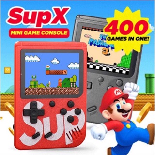 Consola de juegos retro Mini SUP 400 en 1 consola de juegos de mano AV Out TV SUP Plus Gamebox
