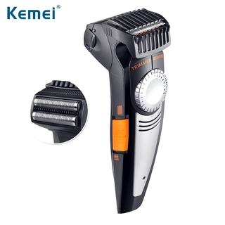 Kemei 2 en 1 rasuradora eléctrica multifunción y rasuradora eléctrica para el cabello 100-240v 19 ajuste longitud de corte ajustable rasuradora 819