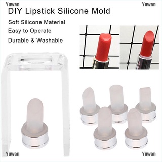 <yuwan> 3 unids/set diy lápiz labial molde kit de herramientas de 12.1 mm tubo lápiz labial molde diy artesanía herramienta