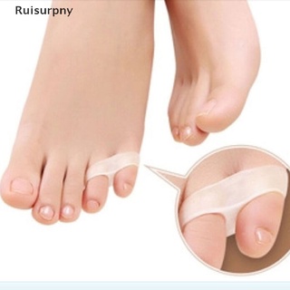 [ruisurpny] separador del dedo del pie de silicona alivio del gel juanete dolor de pie pie cuidado de la salud herramienta venta caliente