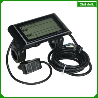 ebike sw900 lcd medidor de pantalla panel de control para bicicleta eléctrica medidor de velocidad
