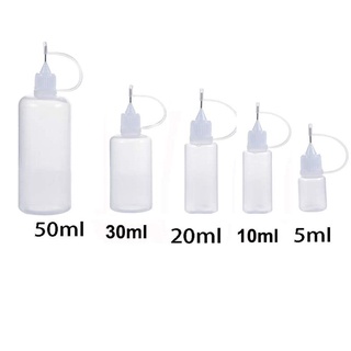 Mxmio1 botella De Plástico Transparente profesional De viaje De Alta calidad botella reutilizable Portátil vacía botellas cuentagotas (2)