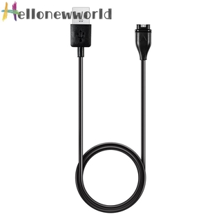 {hellonewworld} Cable de carga USB de 1 m para Garmin Fenix 6S 6 5 Plus 5X Vivoactive 3