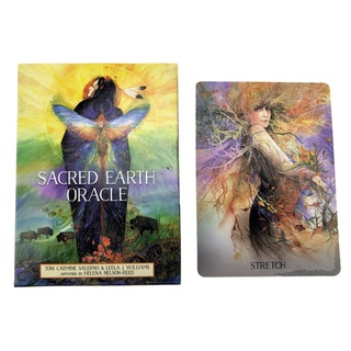 Holy Earth Oracle Card Versión En Inglés 45 Cartas Baraja Tarot Adivinación Juego