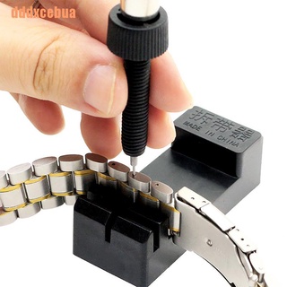dddxcebua(@) juego de herramientas de reparación de relojes de 5 piezas, herramienta de longitud de correa de corte, herramienta removedora de correa