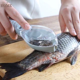 1 pza Descamador creativo de pescado/Removedor de Escamas de Plástico/utensilios de cocina (1)