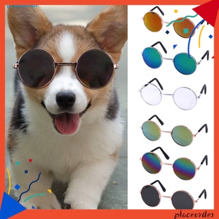 Pla arnés accesorio mascotas gafas de sol Anti-UV gafas de sol Anti-deslumbrante accesorios para mascotas