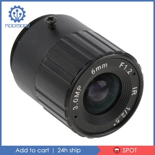 [koo2-9] 6 mm 3MP 1/ \" IR fijo CCTV lente CS montaje para cámara de vigilancia de seguridad