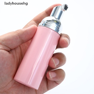ladyhousehg 1pcs 60ml botella de espuma rosa brillante jabón mousse dispensador líquido loción botella venta caliente