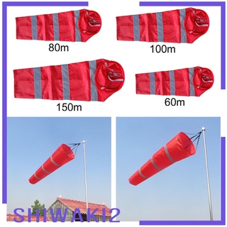 [SHIWAKI2] Bolsa de calcetín de dirección del viento del aeropuerto de aviación para parque al aire libre