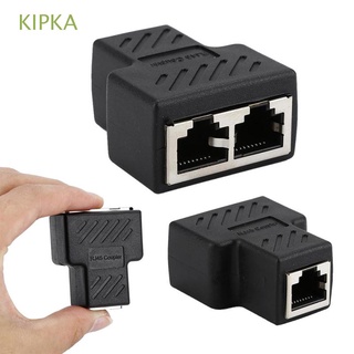 KIPKA Network Cable RJ45 Splitter Ethernet Cable Coupler Network Connector Docking Plug Extender LAN 1 To 2 Ways Female Adapters