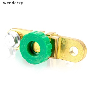 Wendcrzy Car Motorcycle Battery Terminal Link Quick Cut-Off Switch Rotary Disconnect CO (2)