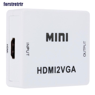Adaptador Trtr/convertidor Vga a Hdmi Full Hd 1080p Para Pc/Laptop/Dvd (8)