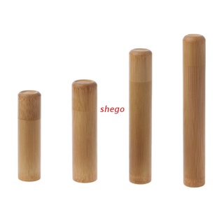 Ella Tubo De Bambú Caja De Té Hermético Pequeño Recipiente De Especias Tarro De Almacenamiento Con Tapa 4 Tamaño