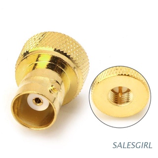 SALESGIRL BNC Female Jack To SMA Male Plug RF Connector Coaxial Converter Adapter Straight