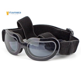 lentes uv con estilo y diversión para mascotas/perro/cachorro/lentes de sol/protección impermeable para perros/negro brillante (1)