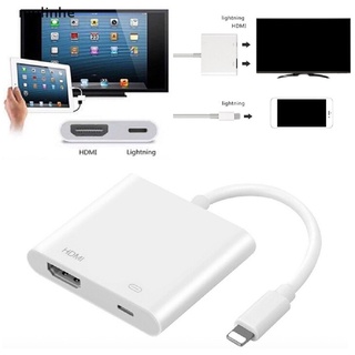 (Hotsale) Lightning Digital AV adaptador de 8 pines Lightning a HDMI Cable para iPhone 8 7 X iPad {bigsale}