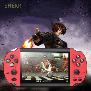 SHERR Retro Portátil Reproductor De Juegos Retrojuego Consola De Videojuegos Dual rocker Mini Play Vidio 4.3 Pulgadas-Shake Console Player/Multicolor