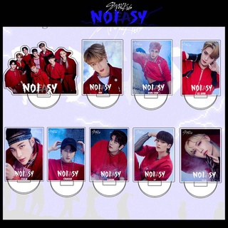 Uningt 1 PC 9cm Kpop Stray Kids nuevo álbum Noeasy acrílico transparente soporte figura decoración del hogar adorno para Fans