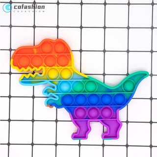 [CFN]rainbow pop it fidget juguetes empuje burbuja sensorial squishy alivio del estrés autismo necesidades anti-estrés juguetes para niños adultos