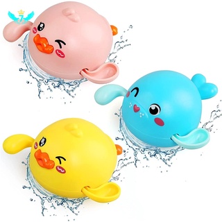 Bebé juguetes de baño Animal lindo de dibujos animados tortuga cangrejo clásico bebé agua juguete infantil cadena de natación reloj de juguete niño HS