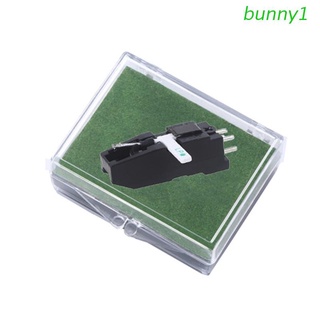 bunny1 Turntable Needle Stylus Ruby and Sapphire Dual Needle Stereo Stylus For Lp Vinyl Player Record Needle Stylus 200-300mV Output