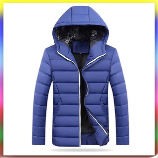 Chamarra de invierno 5nor Chamarra gruesa cómoda para hombre ropa interior de algodón con capucha Chamarra abrigo