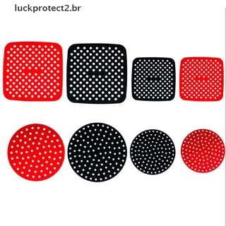Luckprotect2.[br] Alfombra De silicón Anti adherente Para cocinar Air Fryer