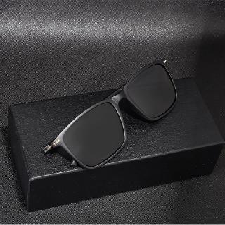 Men Polarized Sunglasses Vintage Anti-UV Driving Driver Black Goggles Eyewear Rectangle Shades Men TR90