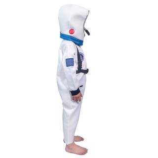 Niño Niños Astronauta cosplay Niña Piloto Uniforme Juego Disfraz De Una Sola Pieza Traje (8)